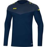 Jako Sweater Champ 2.0 Marine Blauw Donkerblauw Fluor Geel K8820 93 xgfj ch