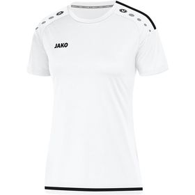 Jako T Shirt Striker 2.0 Dames Wit Marine Blauw 4219D 90