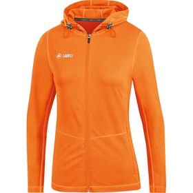 Jako Jas Met Capuchon Run 2.0 Dames Fluo Oranje D6875 19