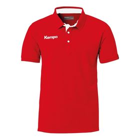 Kempa Prime Polo Rood 200215901 Voorzijde hp3t ob