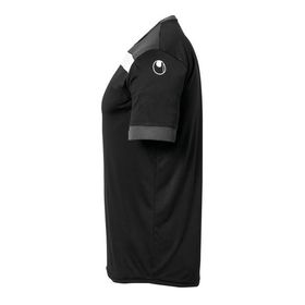 Uhlsport Offense 23 Shirt Zwart Antraciet Wit 100380401 Zijkant cuoh ld