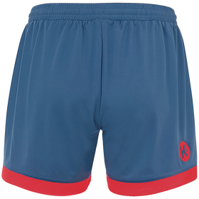 Kempa Player Shorts Dames Ijsgrijs Fluo Rood D200362308 Achterzijde