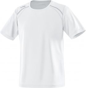 Jako Running T shirt Korte Mouw Wit 611500