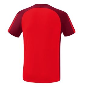 Erima Six Wings T Shirt Rood Bordeaux 1082205 Achterzijde