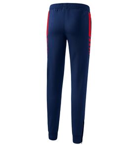 Erima Six Wings Worker Broek Dames New Navy Rood 1102214 Achterzijde