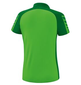 Erima Six Wings Polo Dames Green Smaragd 1112215 Achterzijde