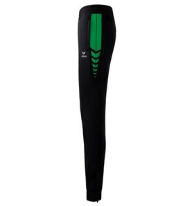 Erima Six Wings Worker Broek Dames Zwart Smaragd 1102213 Zijkant