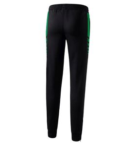Erima Six Wings Worker Broek Dames Zwart Smaragd 1102213 Achterzijde
