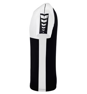 Erima Six Wings T Shirt Zwart Wit 1082214 Zijkant