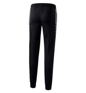 Erima Six Wings Worker Broek Dames Zwart Slate Grey 1102212 Achterzijde