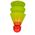 Speed Set Shuttle Badminton Geel Rood 28892 606