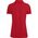Jako Polo Premium Basicis Dames Rood Gemeleerd D6329 01 Achterzijde