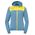 Kempa Emotion 2.0 Jas met Capuchon Dames Dove Blauw Limoen Geel 200225714