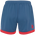 Kempa Player Shorts Dames Ijsgrijs Fluo Rood D200362308 Achterzijde