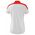 Change By Erima Polo Dames Wit Rood Zwart 1112315 Achterkant
