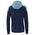 Change By Erima Sweatshirt Met Capuchon Dames New Navy Faded Denim Wit 1072317 Achtergrond