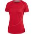 Jako T Shirt Active Basics Dames Rood Gemeleerd D6149 01
