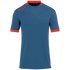 Kempa Player Shirt Kind Ijsgrijs Fluo Rood K200362008